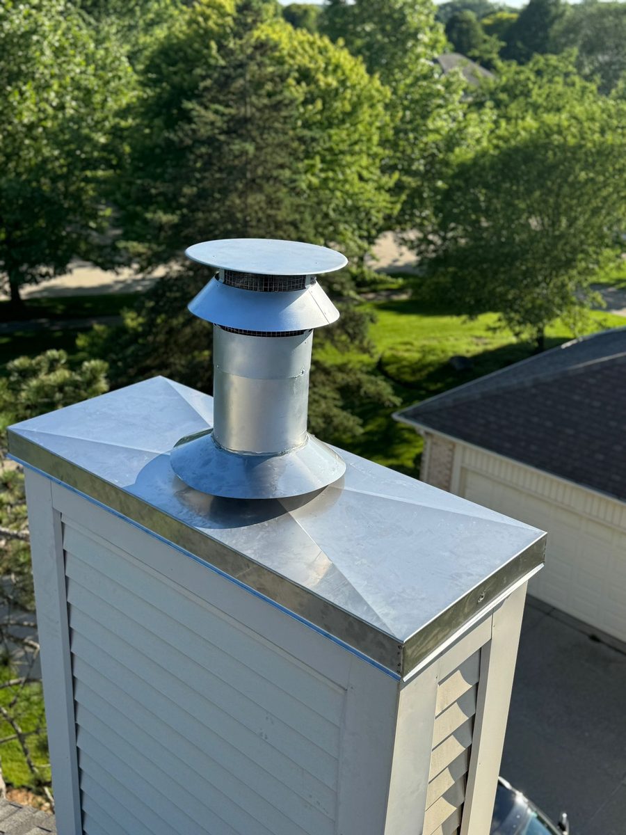 Chimney after service